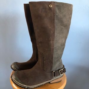 SOREL Women’s Waterproof Leather Boots - 8.5